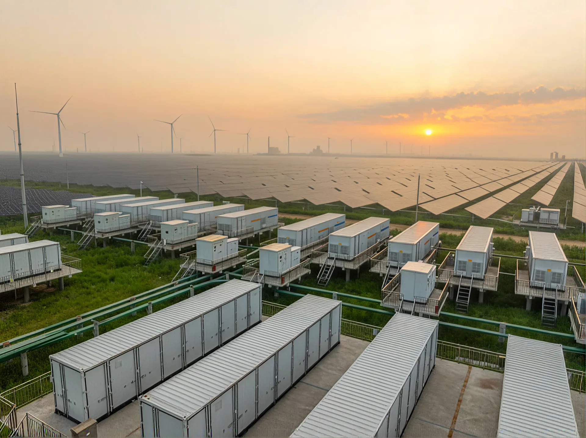 Battery energy storage system (BESS) at a commercial site in Ghana